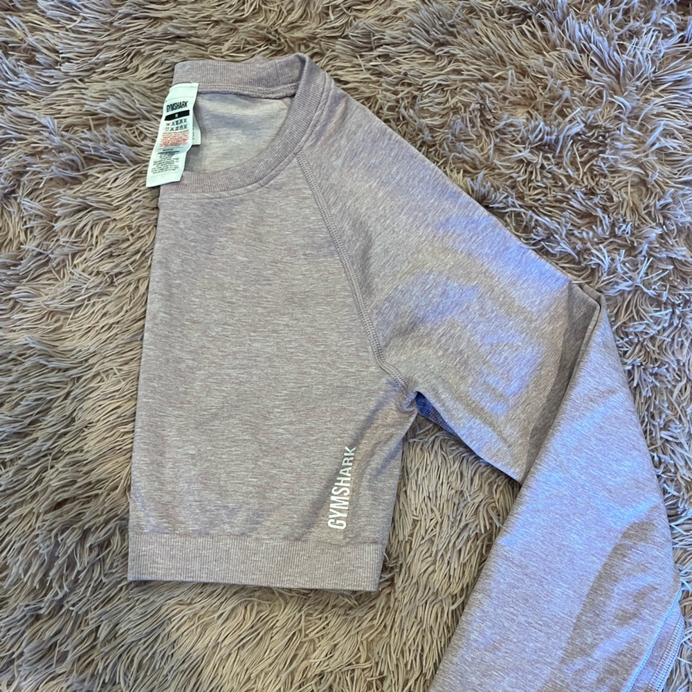 Gymshark Lavender Long Sleeve Top
